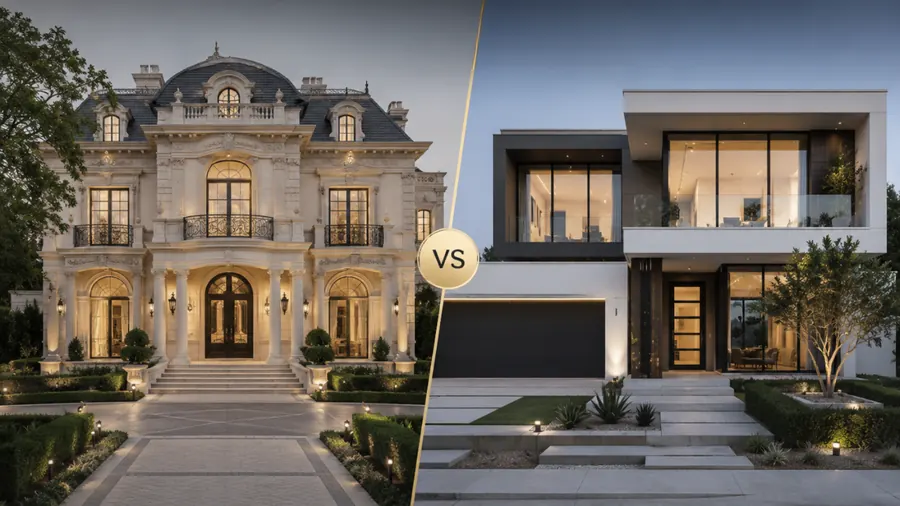 Luxury vs Modern Home Architecture: What's the Difference?